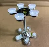 Holder Five claws Sucker Stand for Cell Phone 360° Rotatable Metal Flower Magic Suction Cup Mobile Car Bracket