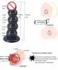 큰 애널 딜도 강력한 흡입 컵 5 구슬 볼 엉덩이 플러그 애널 섹스 장난감 여성 남성, 성인 제품