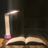 Lampe de bureau LED portable avec batterie rechargeable, taille de voyage, 3 choix d'éclairage lecture/étude/détente lampes de table LED