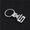 Wholesale Zinc Alloy Metal keyring keychain key chain Car Styling for auto letter 1 3 5 7 X Holder