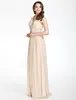 Basit Custom Made A-Line V Yaka Kat-Uzunluk Kristal Broş Şifon Üzerinde Elastik Saten Annelik Nedime Elbise Düğün Parti Elbise