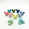 50pcs NEW Silicone Beads Baby Teething Beads Safe Grade Nursing Chewing DIY lot of Cartoon braclet for baby