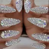 12 Gridsset AB Crystal Glass Strass Decorazioni per nail art Multisize 3D Consigli fai da te Manicure Glitter Diamanti Gemme Accessori1455695