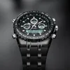 Heren Luxe Analoog Digitaal Quartz Horloge Nieuw Merk HPOLW Casual Horloge Mannen G Stijl Waterdichte Sport Militaire Shock Horloges CJ242u