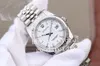 36 -миллиметровые наручные часы черно белый шампанский циферблат часы ARF 904L Стальные мужчины.