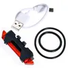 USB Recarregável Bicicleta LED Tail Light Bicicleta Segurança Ciclismo Aviso Lâmpada Traseira Acessórios De Bicicleta