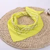 22 x 22 cal Bandanas Opaski dla kobiet Mężczyźni Nowość Dwuosobowy Druk Paisley Cowboy Bandana Party Favor Scarf Chusteczki