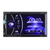 MP1569 2 Din 6,95 pouces Bluetooth lecteur CD DVD stéréo de voiture avec écran tactile HD TFT prend en charge les appels mains libres / carte TF 32 Go DVD de voiture