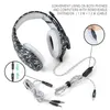 ONIKUMA K1B PS4 Gaming Headset with Mic Red Camouflage Noise-cancelling Headphones for PC Cell Phone New Xbox One Laptop Computer Earphone