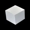4x4x4cm 3 색 Kraft 종이 포장 상자 Foldable 얼굴 크림 포장 판지 상자 보석 선물 DIY 패키지 상자 100pcs / lot