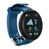 D18 Smart Bracelet Fitness Tracker Watch Grusion Dative Men Bristand IP65 водонепроницаемый частота сердечных сокращений с розничной коробкой 6617173