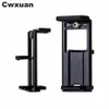 Cwxuan 2 in 1 Universal Tablet PC and Phone Mount Holder Tripod Adapter