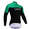 Top 2019 ORBEA team Cycling Winter Thermal Fleece jersey Uomo Maniche lunghe Ropa Ciclismo Abbigliamento ciclismo U101816