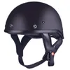 Ретро и старинные наполовину открытыми лицами одобренные мотоциклетный шлем для мужчин и женщин S M L XL XXL 2 цвета