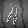 Halloween crâne squelette humain alternative rue punk rock discothèque Charme Pendentif Hip Hop Bohème Boucle D'oreille Bijoux Pour Femmes Cadeau 430