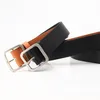 Cinturones de diseñador de cinturones para cinturones de negocios de cuero para hombres Big Gold Hebilla con caja 172