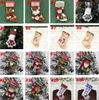 56 stili ornamenti natalizi natalizio sacchetto regalo calze natalizie santa sacchi decorazioni natalizie bambini sacchetto di caramelle calza nuovo anno Prop Xmas 1401