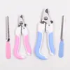 Dog Nail Clippers and Trimmer Professional Pet Cat Dog Nail Clipper Cutter Stainless Steel Claw Nail Scissors