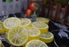 LED Lemon Slice Light String Decoração Quarto Bateria Bateria Luzes De Frutas Luz de férias Luzes decorativas