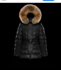 2019 Kids039S Girl Women Boy Jacket Parkas Coat with Hood for Girls Warm Dark Down Down Jackets Kidsed Real 100 Fur Wint8601836