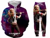 Neueste Mode 3D-Druck Lustige Joker Harley Quinn Hoodies/Kapuzenpullover + Hosenanzug Kleidung für Damen/Herren K03