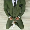 Schlanke königsblaue Herrenanzüge für Hochzeit, Anzüge, Blazer, weißes Kostüm, Bräutigam, Smoking, 3-teilig, neueste Mantel- und Hosen-Designs, Terno M311r