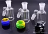 Glazen Bong Accessoires Glas Asvangerkommen met vrouwelijke mannelijke 10 mm 14 mm 18 mm gewricht Bubbler Perc Ashcatcher Bong Ashcatcher Siliconencontainer