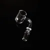 2019 NEW QUARTZ BANGAR Nail With Round Buttom 14mm 18mm Kvinna Male Joint Tjock Kvarts Nails Oil Dab Rigs för glas Bong