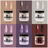 Mtssii 10Pcs Sparkling Dipping Nail Powder Set Matte Series Nail Glitter Bling Dip Chrome Decoration Kit Liquid