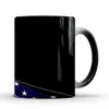 Donald Trump changement de couleur Tasse créative thé en céramique café au lait Tasse sensible à la chaleur tasse Nouveauté cadeau pour les amis LJJA3200-1
