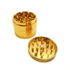 4 Layer 55mm Zinc Alloy Metal Tobacco Crusher: Hand Muller for Smooth Herbal Herb Smoke Grinder