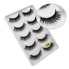 G700 Grade A Quality 5 Pairs Mink Eyelashes 1 Box 3D Face Nink Washes Natural Long False Eyelashes 1 CMM-1.5cm Wimper Extension Cilios