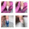 10 st / pack glasfiber nagelform för nagelkonst Snabb förlängning Nail Art Utrustning Fibrernails för naglar Silk Building UV Gel Tool grossist