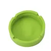 Wholesale Portable Rubber Silicone Soft Eco-Friendly Round Ashtray Ash Tray Holder Pocket Ring Ashtrays for Cigarettes cool Gadgets WCW232