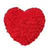10st 35 cm rosor hjärta konstgjorda dockor blommor hem bröllop festival diy plysch bröllop dekoration presentlåda kranshantverk hopp13