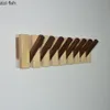 Handgemaakte natuurlijke houten haken muur kleerhanger kapstok kleerhanger Amerikaanse familie muur type piano's rij haak opslag hanger T207822561