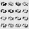 20 par Fake Lash Pack 2527mm Natural 3D False Eyelashes Makeup Kit Lashes Extension Faux Mink Eyelash Maquiagem205388