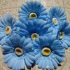 Artificial flowers African daisy flower head gerbera hair accessories hair simulation silk flower wholesale Gerbera daisy(100pcs/lot) TJ