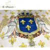 Flag of Royal Standard of France 90150cm Taille Flag Banner Decoration Flying Home Garden Flag festives Cadeaux 3127658