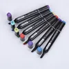 TOUCHNEW 80 Color Professional Art Markers Set Sketch Markers Dual Headed Paint Manga Graffiti Pen Drawing Art Supplies1