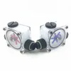 Water cooling Flow Meter Indicator Light-emitting Computer PC Liquid Water Cool System CPU White POM plug connector