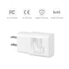 USB -väggladdare 2A Snabb laddningshastighet EU US AC Home Wall Chargers Adapter för Samsung S20 S8 S21 Obs 20 LG Android Telefon9721231