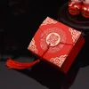 50шт китайского стиля двойного счастья Картонных свадьбы польза Box Bridal партия подарки держатель Свадебные принадлежности
