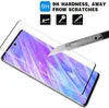 Case Friendly 3D 10D Curved Tempered Glass Screen Protector for Samsung S8 S9 S10 Note 8 9 10 S20 S21 S22 Plus Ultra med Retail Package
