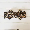 Kız bebekler Haarband Saç Aksesuarları İçin Yeni Leopard Bebek Baş bandı Turban Yaylar Yenidoğan Kız Bantlar Elastik Çocuk Saç Bantları