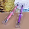 500st Retail Box Pen Boxes Plastic Transparent Case Present Box Point Pen Holder LX9364293L