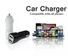 Car Charger 2.1A + 1A Dual USB 2 Port carregador de carro cigarro Power Adapter para Samsung GPS Mp3