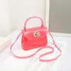 Designer Handtassen Meisjes Jelly Handtassen Merk Candy Kleur Glitter PVC Prinses Tas Mode Schoudertas Crossbody Tassen Opbergtas TLYP332