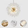 Schneeflocke Moderne Kronleuchter Lampen Nordic Stil LED Lampe Kreative Persönlichkeit Kristall Modell Atmosphäre Anhänger Leuchte
