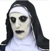 Rahibe Valak Mask Deluxe Lateks Korkunç Tam Head Cadılar Bayramı Cosplay Cosplay Aksesuar Cadılar Bayramı Parti Maskeleri RRA2140